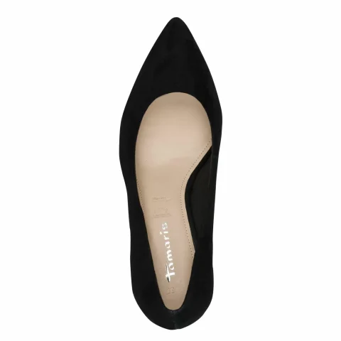 Токчета TAMARIS – 1-22434-41-004 BLACK SUEDE — снимка 4