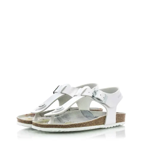 Сандали Момичета GEOX – J258MB C1000 J ADRIEL GIRL WHITE — снимка 3