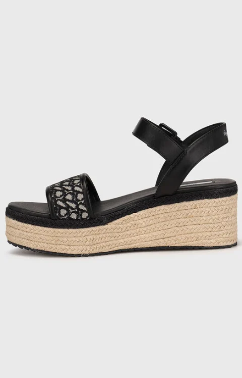 Сандали на платформа WITNEY JACQUARD — снимка 4