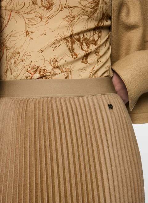 Плисирана пола с вълна Marc Cain Collections — снимка 4