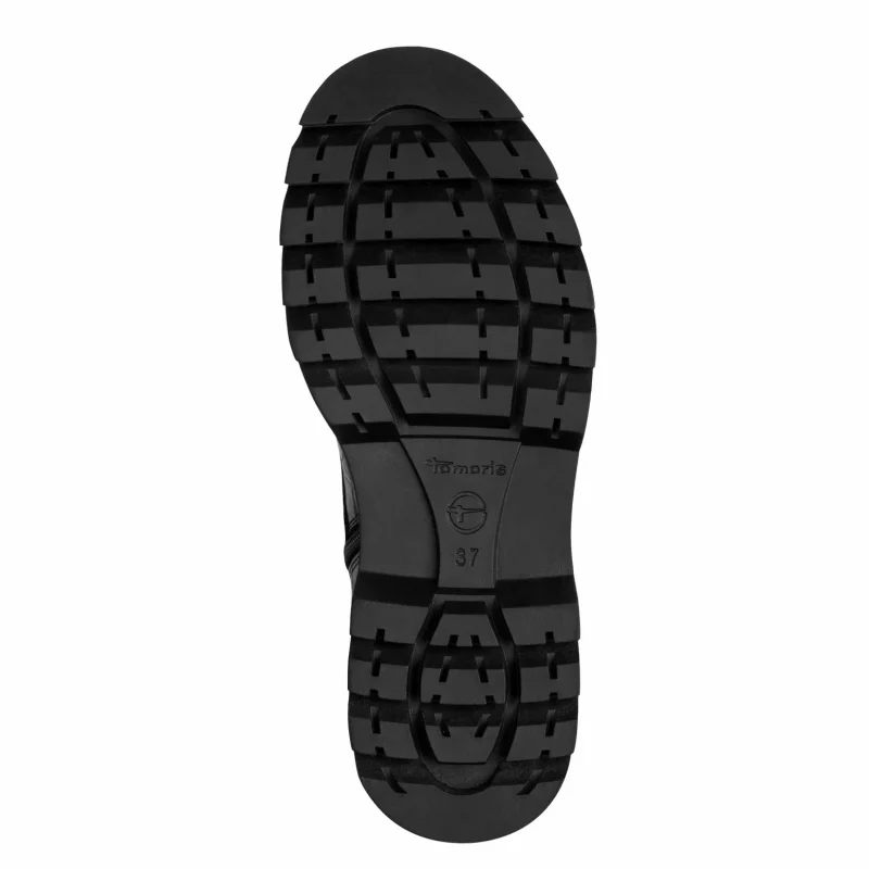 Дамски Кубинки TAMARIS – 1-25228-45-028 BLACK CROCO — снимка 6