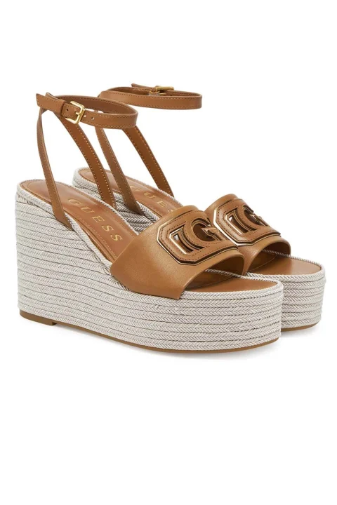 ПлатформиTanvee - Zeppa In Pelle FLJTANLEA04 tan — снимка 2