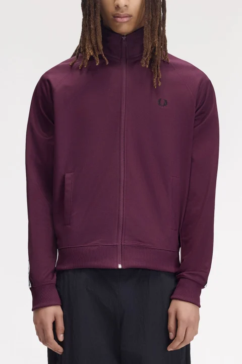Жилетка Contrast Tape J5557 37C plum — снимка 2
