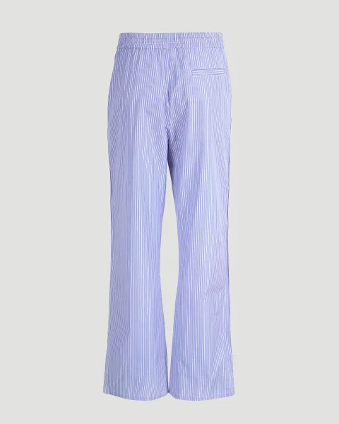Tracksuit Trousers in Striped Cotton — снимка 2
