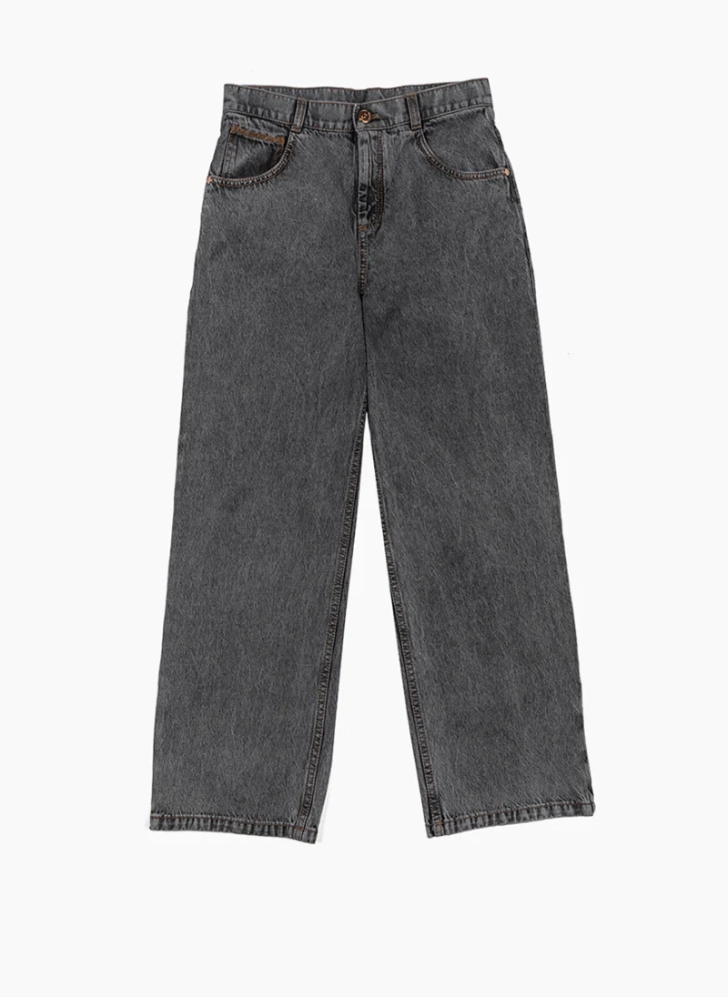 Класически деним с монили Brunello Cucinelli Kids 12