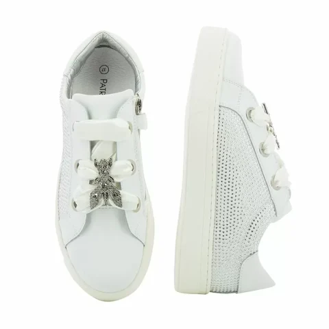 Дамски Сникърс PATRIZIA PEPE – PPJ826 BIANCO — снимка 5