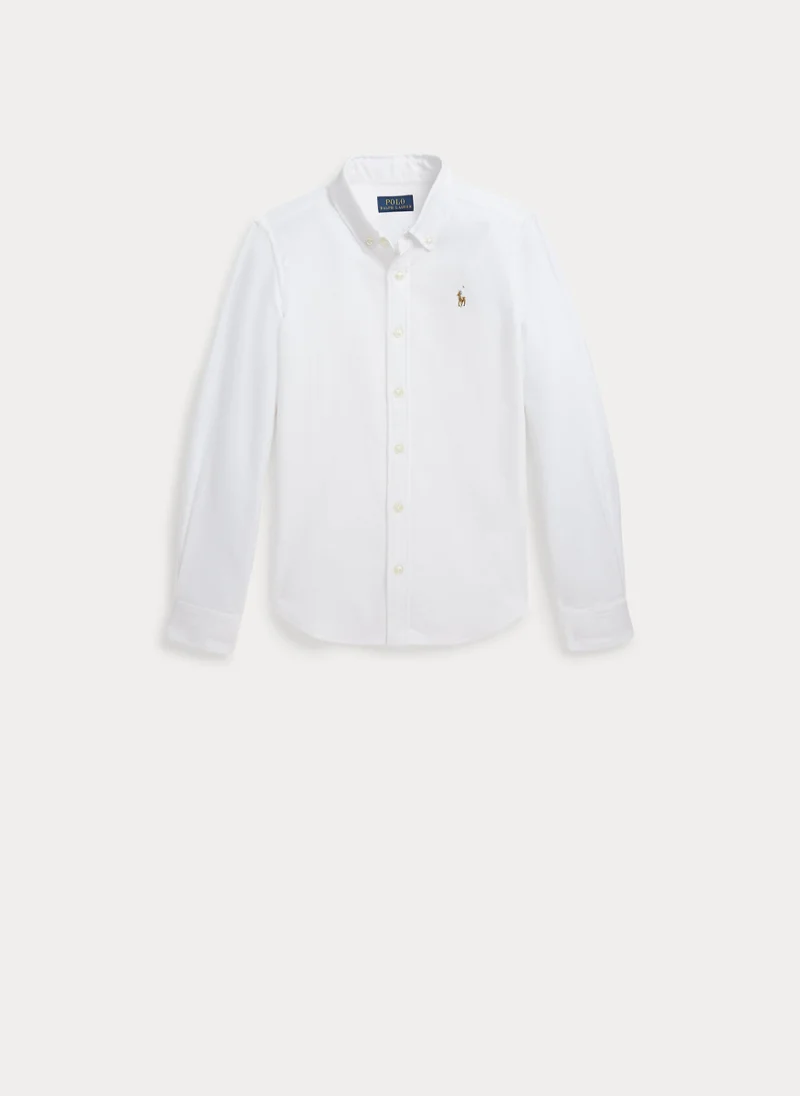 Риза с бродерия Ralph Lauren Kids 7-14 — снимка 5