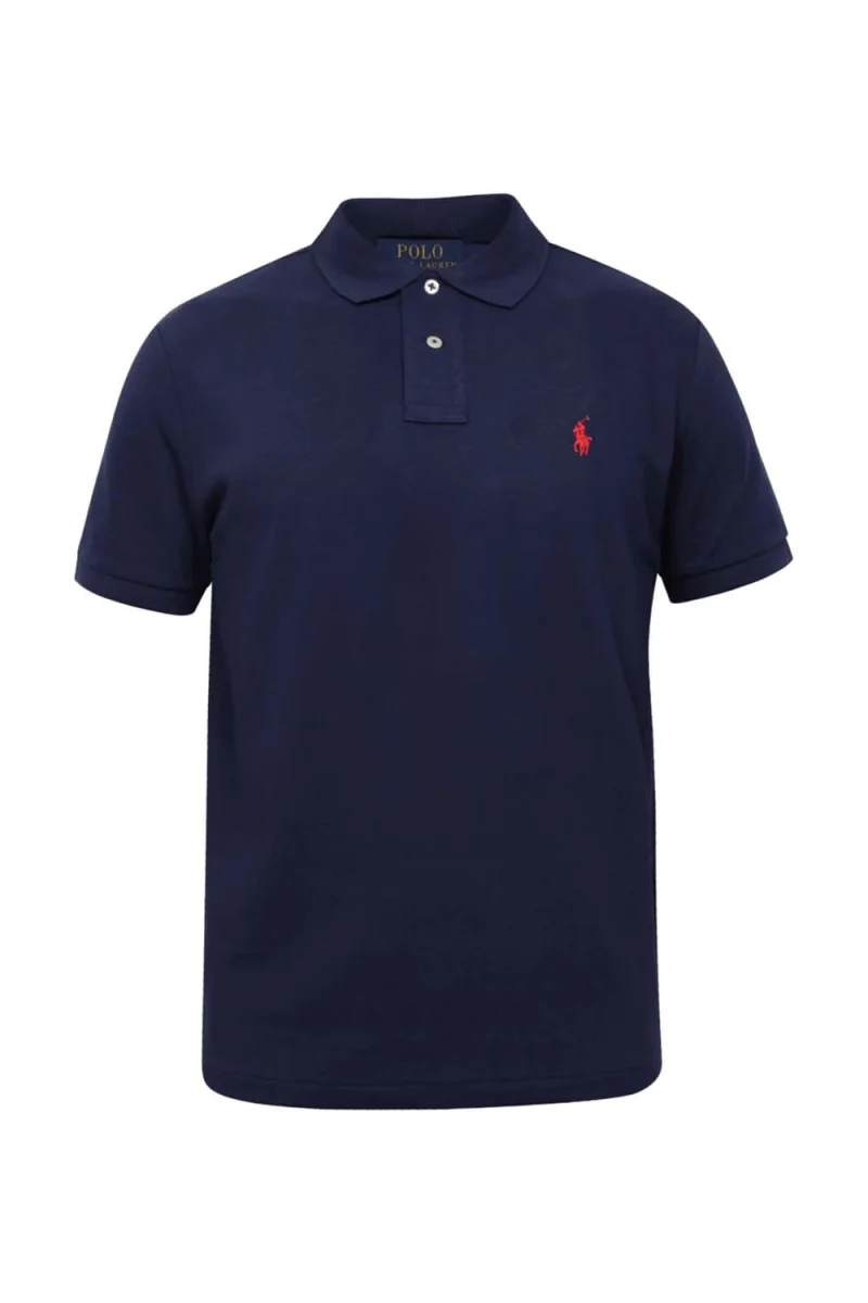 Polo Basic Mesh-Ssl-Knt 710782592008 400 blue