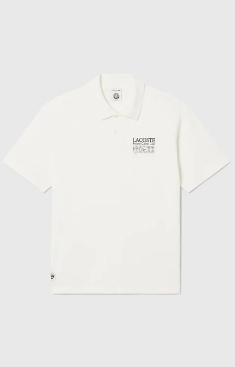 Поло-шърт LACOSTE X ROLAND-GARROS