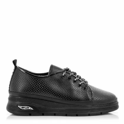 Дамски Ежедневни SHERLOCK SOON – 116-868-1 R1 BLACK PATENT R1