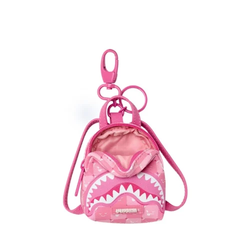 Ключодържател PINK NEW CHECK FACES SPRAYGROUND — снимка 7