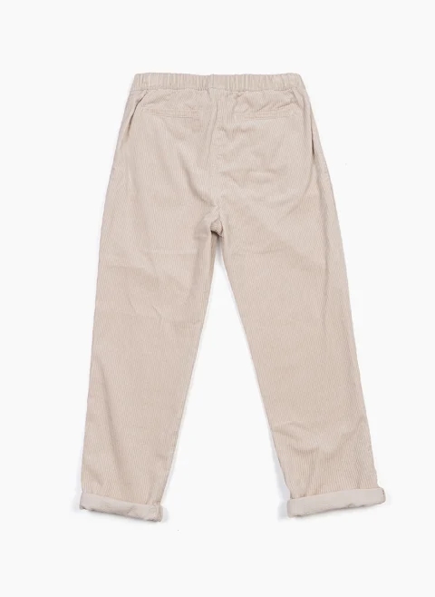 Панталон от рипсено кадифе Brunello Cucinelli Kids 8-10 — снимка 3