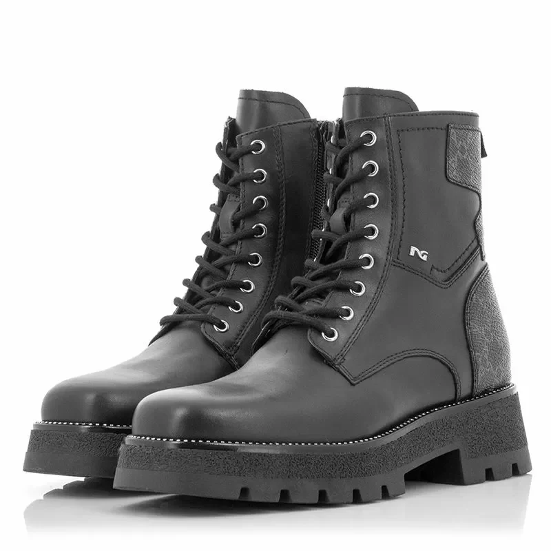 Дамски Кубинки NERO GIARDINI – 309036D NERO — снимка 3
