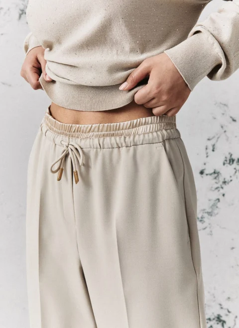 Панталон 'Jogger style' Marella Monochrome Mllvoto — снимка 4