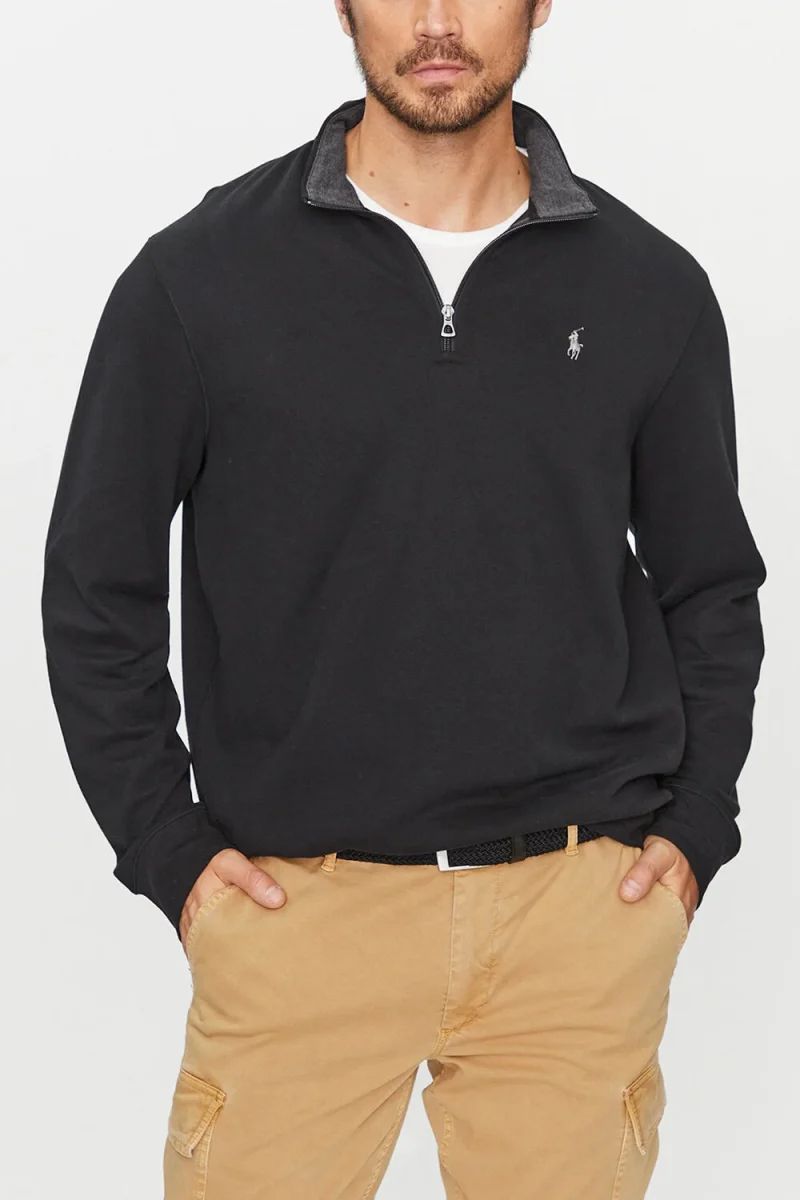 Суичър Lshzm1-Long Sleeve 710812963037 001 black — снимка 2
