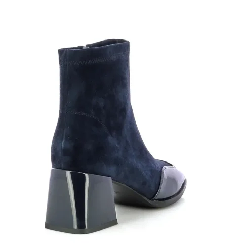 Дамски Боти На Ток CARLO FABIANI – 26362011 BLUE SUEDE — снимка 2
