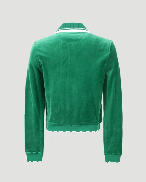 Scalloped Track Jacket — снимка 6