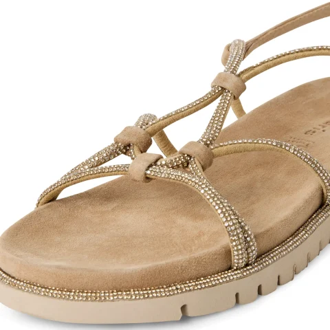 Дамски Равни Сандали TAMARIS – 1-28721-46-930 SAND GLAM — снимка 4