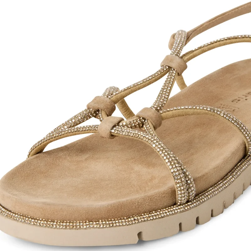 Дамски Равни Сандали TAMARIS – 1-28721-46-930 SAND GLAM — снимка 4