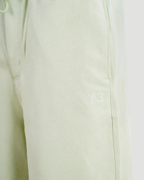 French Terry Shorts in Light Green — снимка 2
