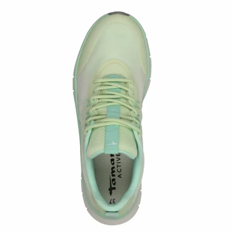 Дамски Маратонки TAMARIS – 1-23767-44-705 LIGHT GREEN — снимка 5