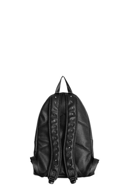 Backpack Studded Leather MW093210913 black — снимка 2
