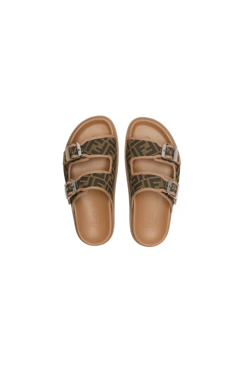 FF Jacquard Fabric Sandals — снимка 4