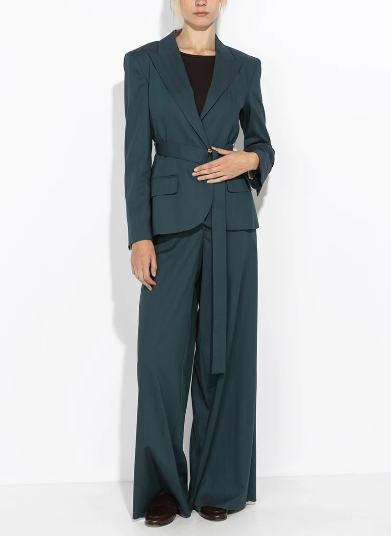 Широк панталон с фина вълна Marella Mllmaggio