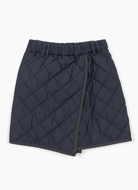 Пола-панталон с капитониран дизайн Brunello Cucinelli Kids 12