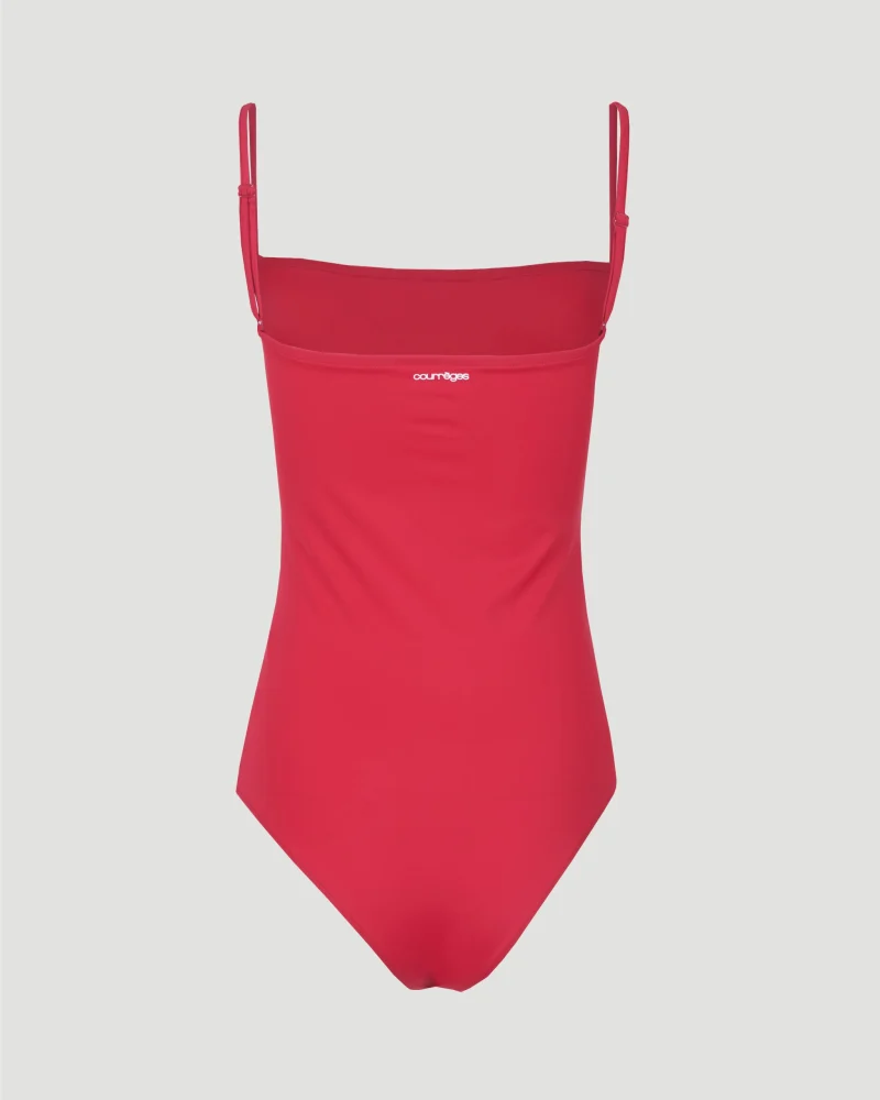 One-Piece Swimsuit in Red — снимка 2