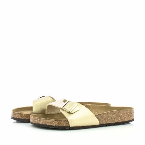 Дамски Чехли Комфорт BIRKENSTOCK – 1016106 MADRID GOLD — снимка 3