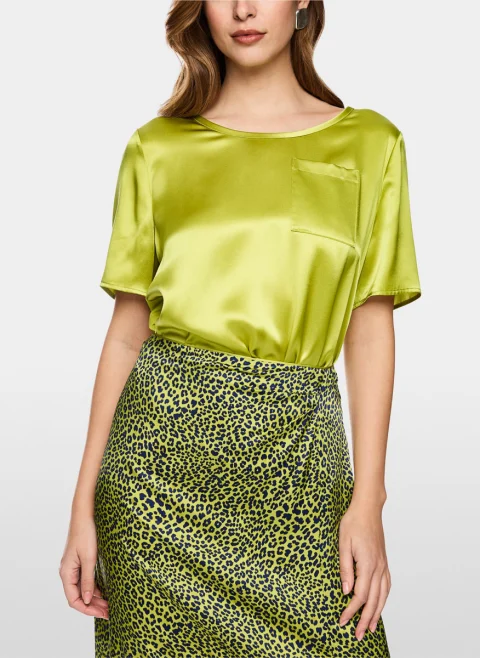 Блуза 'Material mix' Marc Cain Collections