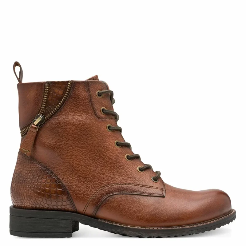 Дамски Равни Боти TAMARIS – 1-25273-45-305 COGNAC