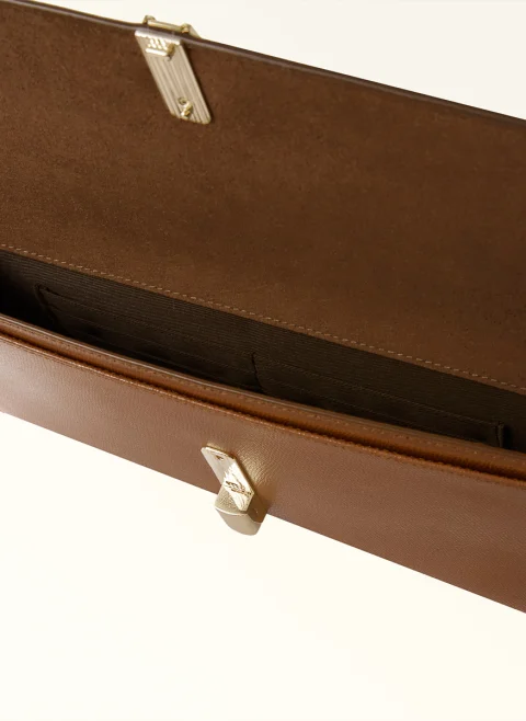 Клъч Furla Iride Cognac — снимка 3