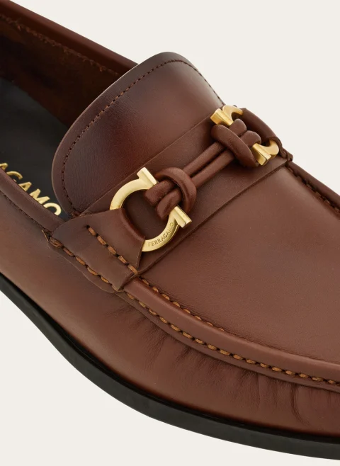 Мокасини `Tramezza` Ferragamo — снимка 3