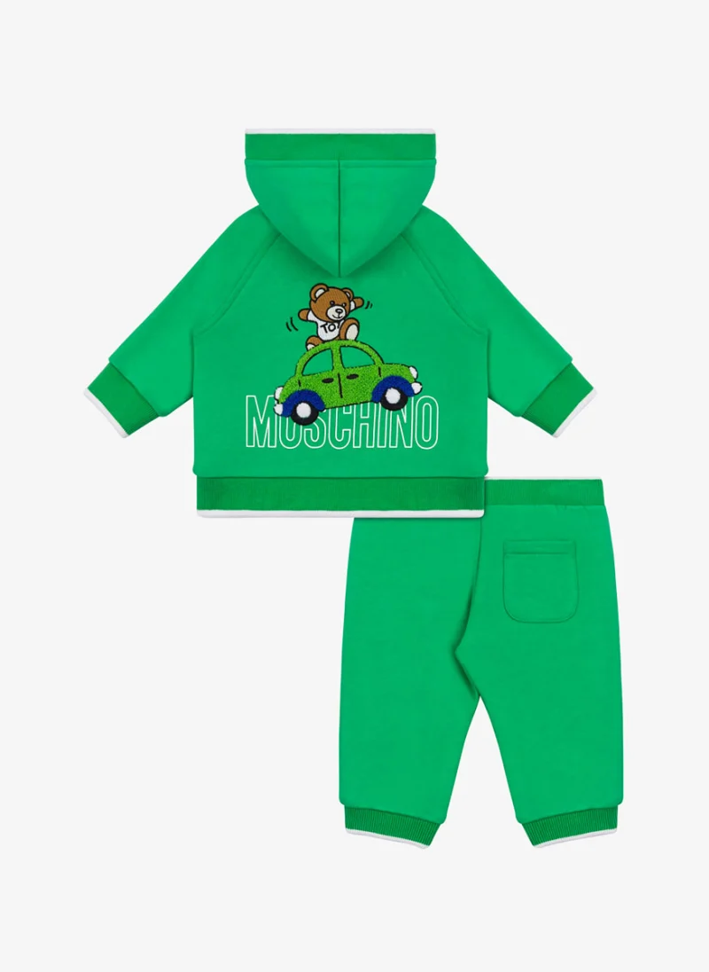 Спортен комплект с принт Moschino Kids — снимка 2