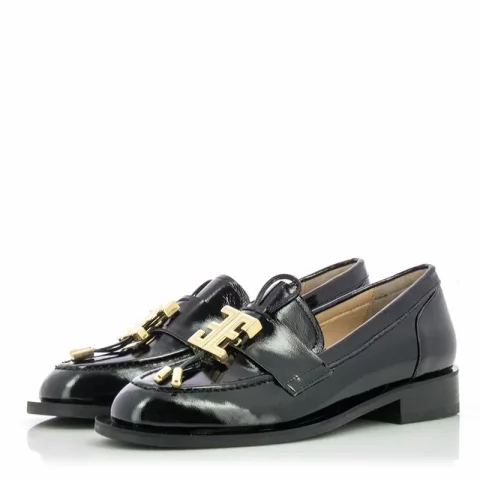 Дамски Мокасини CARLO FABIANI – 063-1423 BLACK — снимка 3