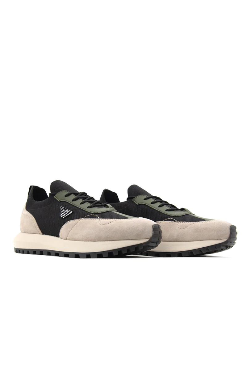 Sneakers EM003739AF19724 M1013 beige+black — снимка 2