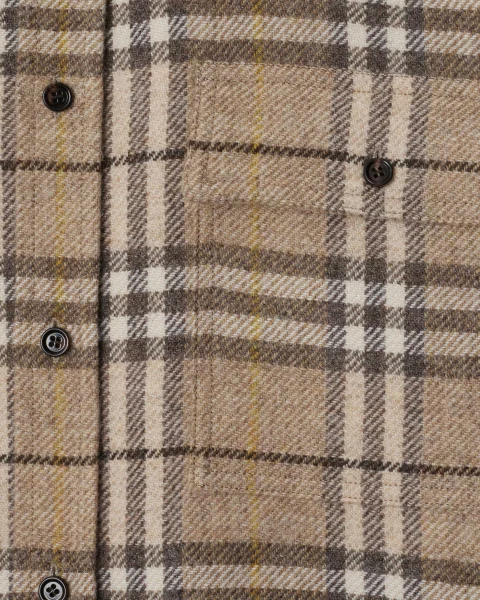 Oversized Check Wool Shirt — снимка 2