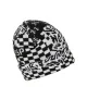 Плетена шапка BLACK AND WHITE WARP CHECK SPRAYGROUND — снимка 3