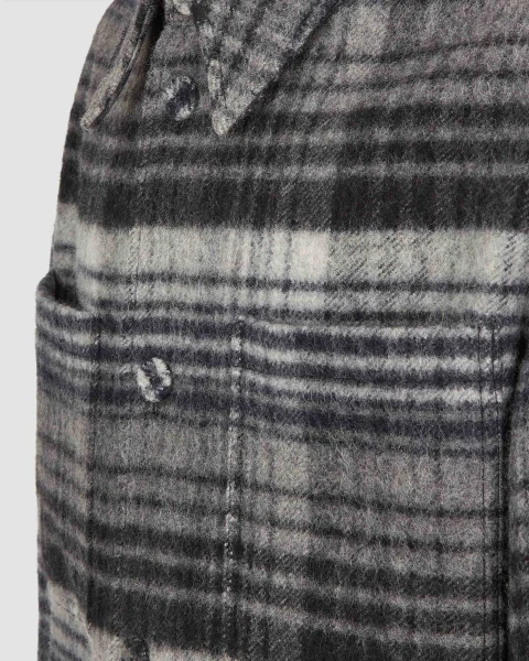 Grey Wool Flannel Go-to Jacket — снимка 3