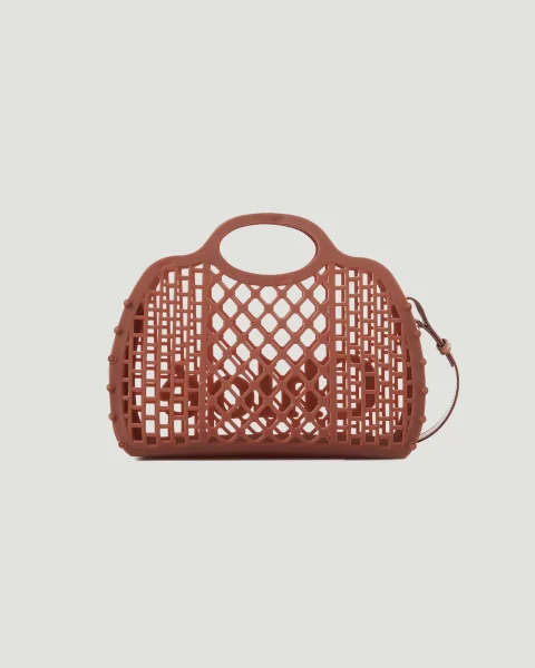 Chloé Cage Tote Bag in Jelly — снимка 2