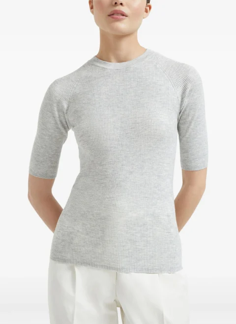 Блуза с лурекс Brunello Cucinelli