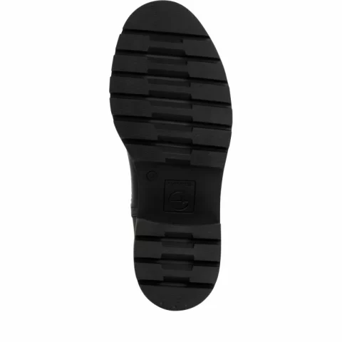 Дамски Боти На Ток TAMARIS – 1-25459-41-003 BLACK LEATHER — снимка 6