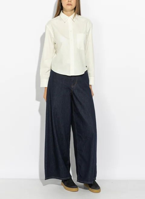 Риза с бродерия Weekend Max Mara Wkdnuoro — снимка 3