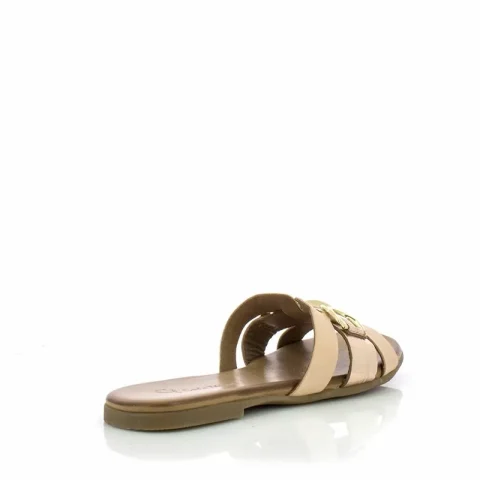 Дамски Равни Чехли CARLO FABIANI – 030-13-1-2224 PEACH/ROSE GOLD — снимка 2
