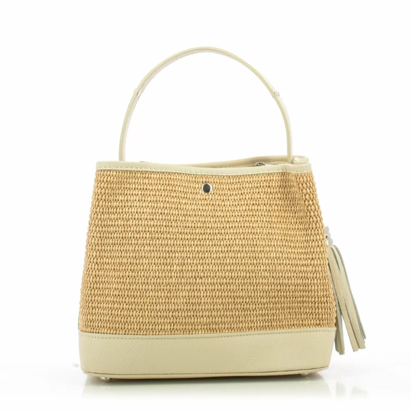 Класически Чанти JUICE – 112595 BEIGE — снимка 3
