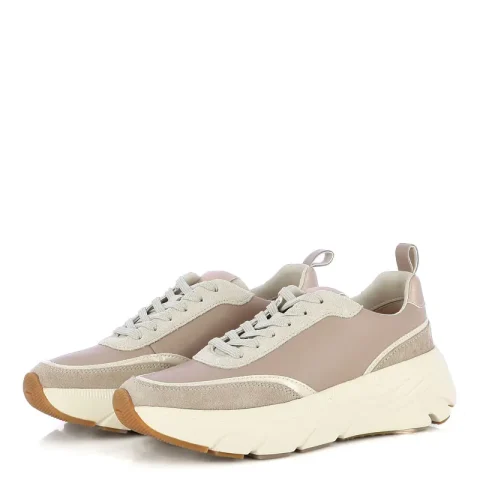 Дамски Сникърс GEOX – D66UFA D DIAMANTA BEIGE/SAND — снимка 3