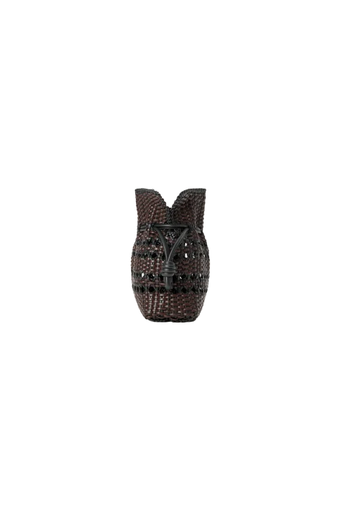 Medium Flamenco Clutch in Woven Nappa Calfskin — снимка 3