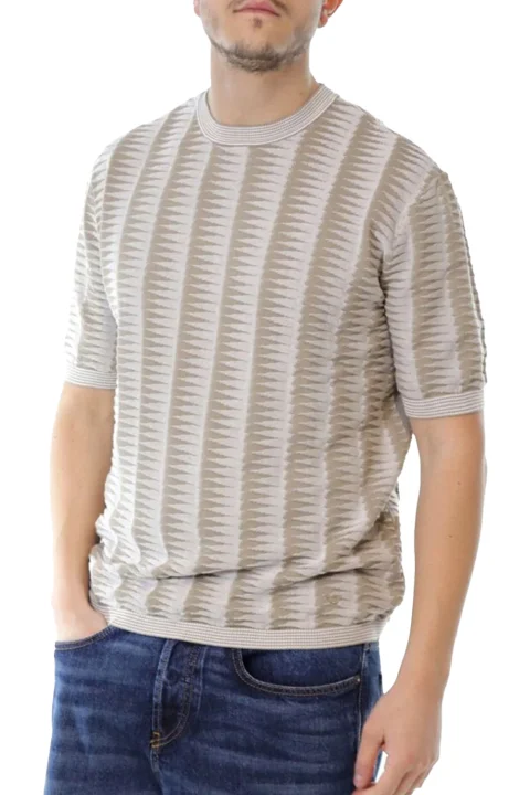 T-Shirt EM004673AF25254 F6050 vintage khaki scallo